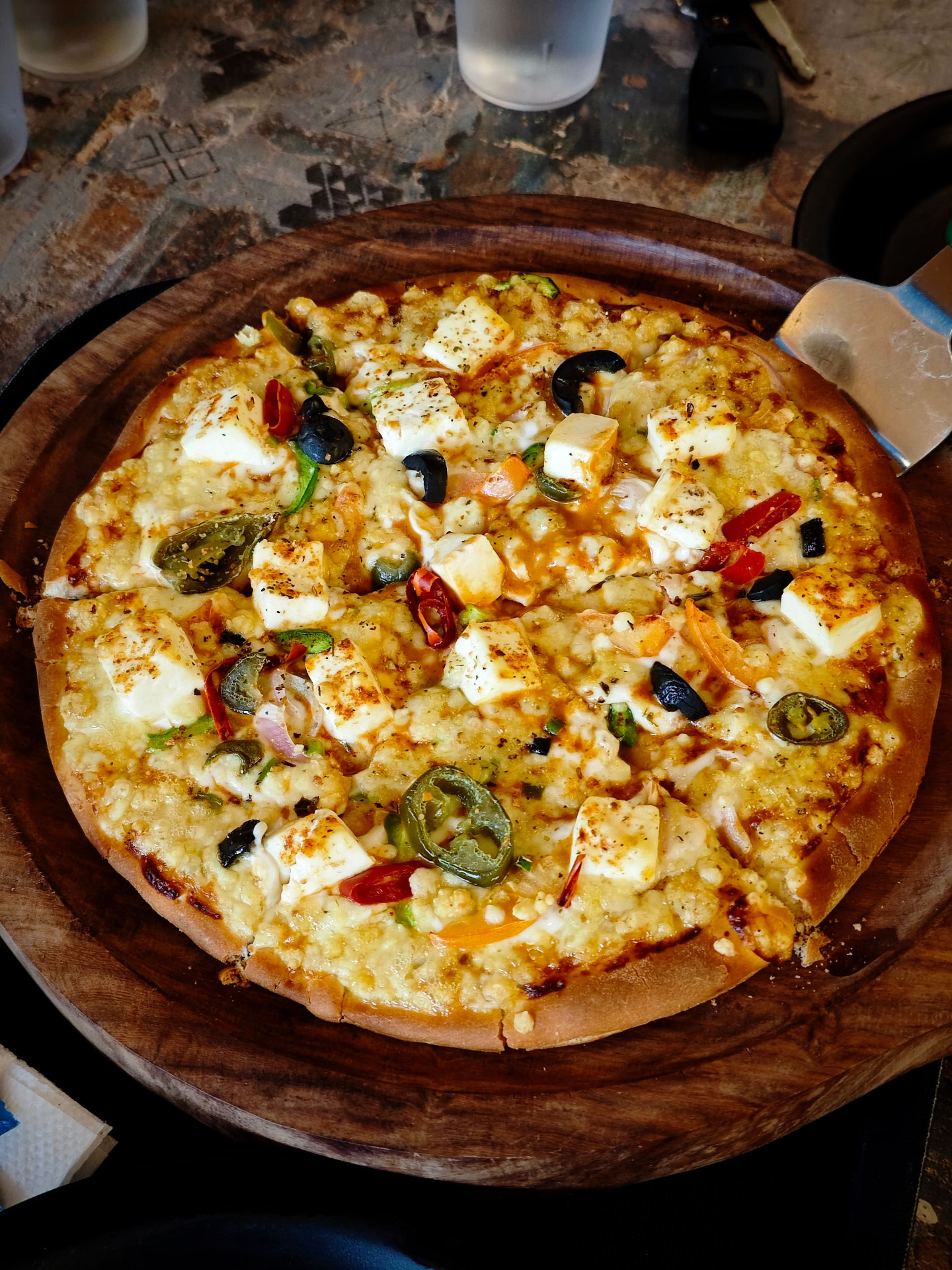 Paneer Tikka Pizza